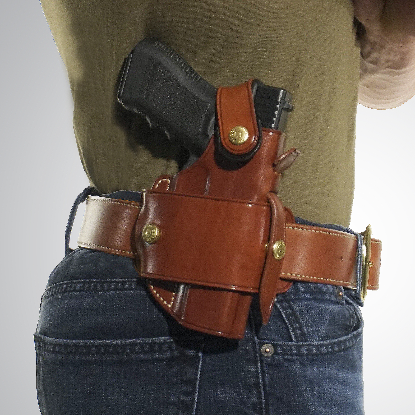 IRONHIDE BELT HOLSTER Belt Holsters Galco Gunleather
