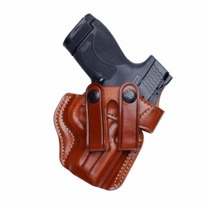 Introducing Galco's Hawkeye IWB Holster with Smith & Wesson M&P Shield with red dot sights!