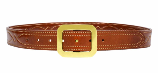 Introducing Galco's SB34 Center Post Flat Back Buckle Holster Belt!