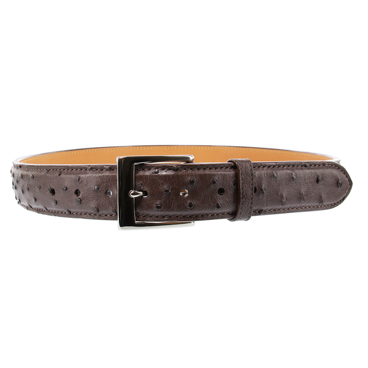 EXOTIC HOLSTER BELT 1 1/2" OSTRICH