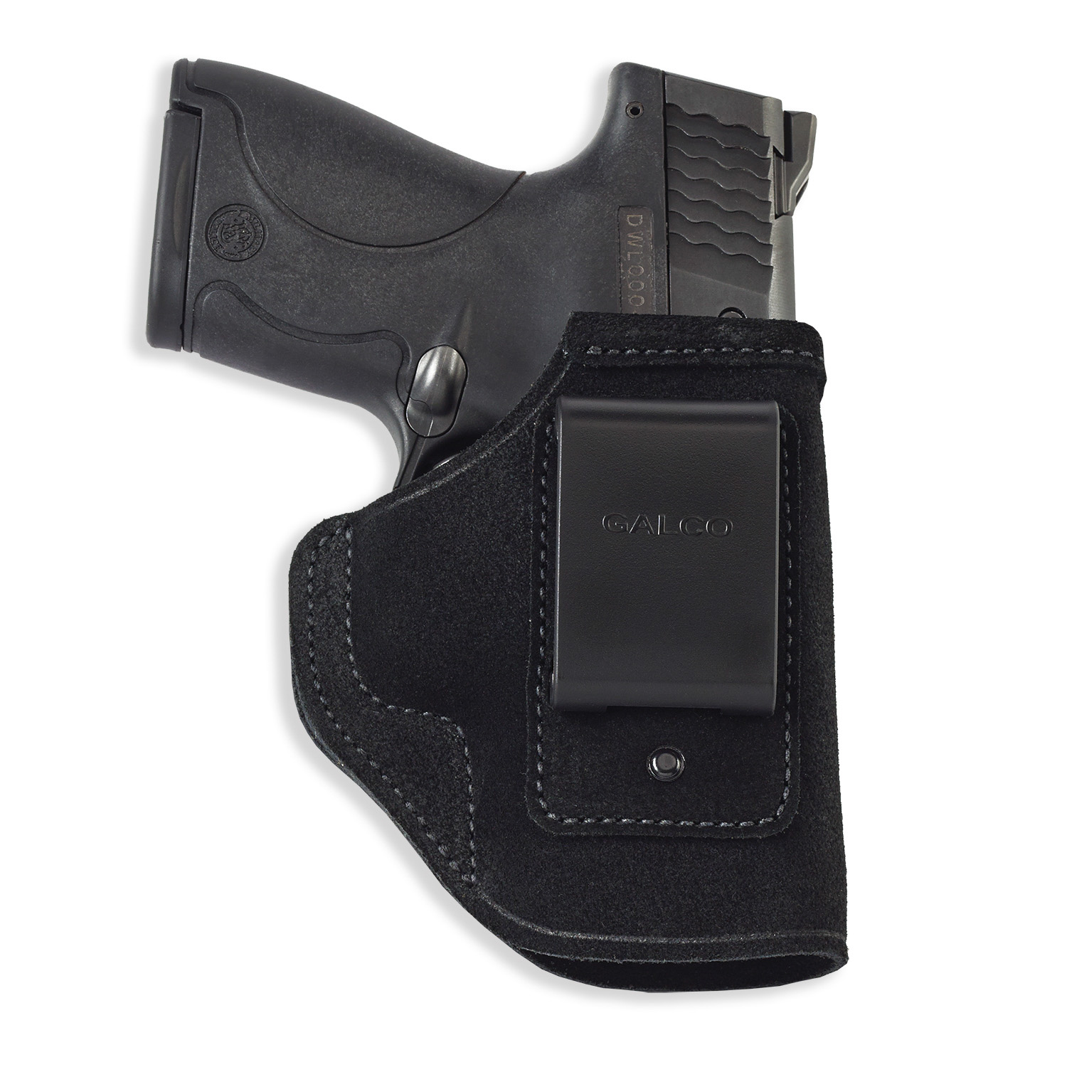 CONCEAL CARRY. SOFT LEATHER HOLSTER FOR GLOCK 30 IWB INSIDE THE PANTS 