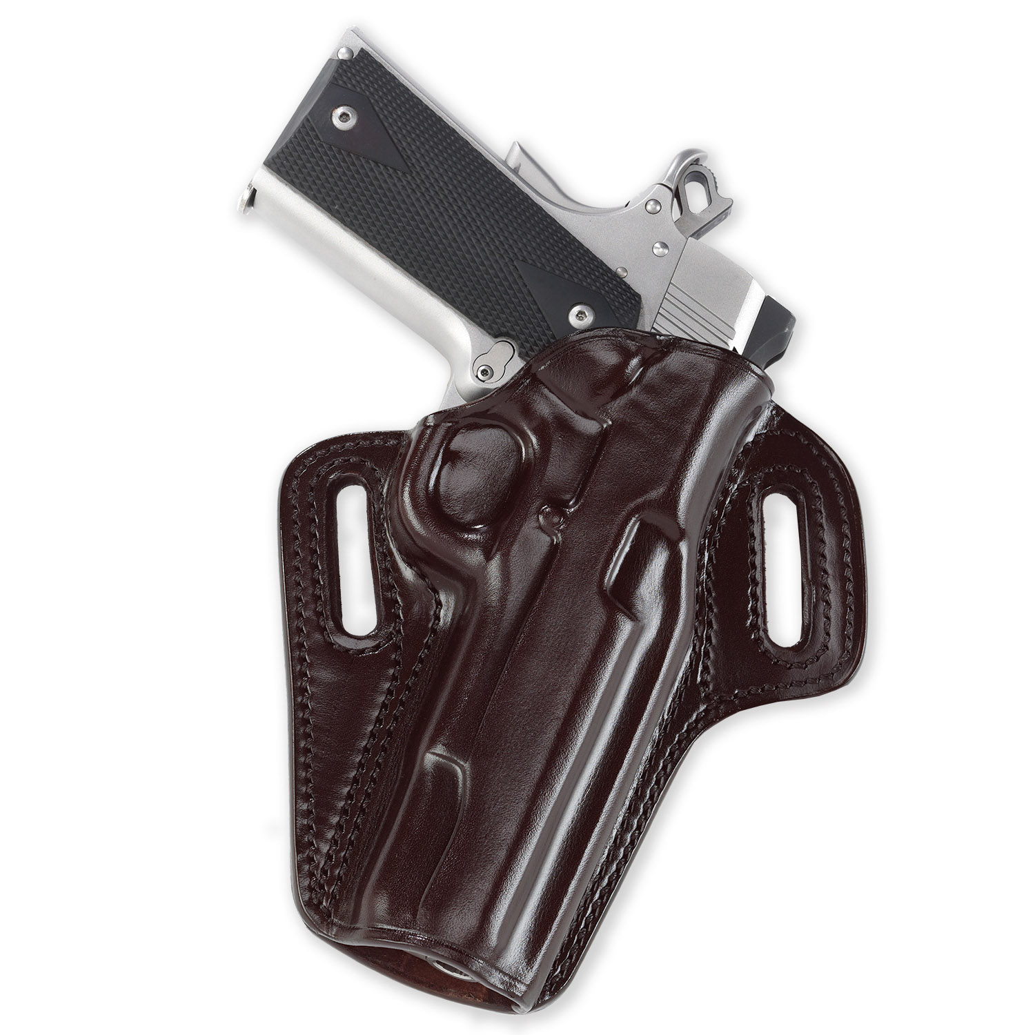 thumbnail image 2 of OWB Open Top Leather Belt Holster For HK VP9SK - Right Hand, Strong Side Carry 2 of 5