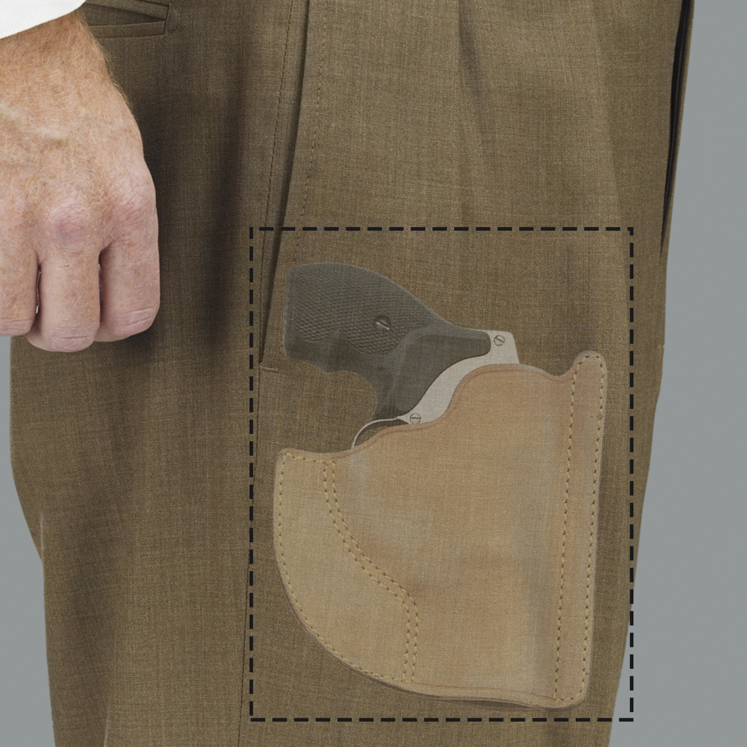 FRONT POCKET HORSEHIDE HOLSTER Inside the Waistband (IWB) Holsters