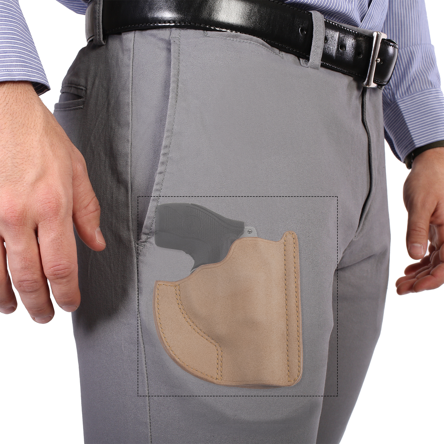 Front Pocket Horsehide Holster