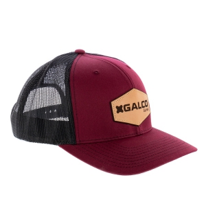 CAP BURGUNDY MESH BACK