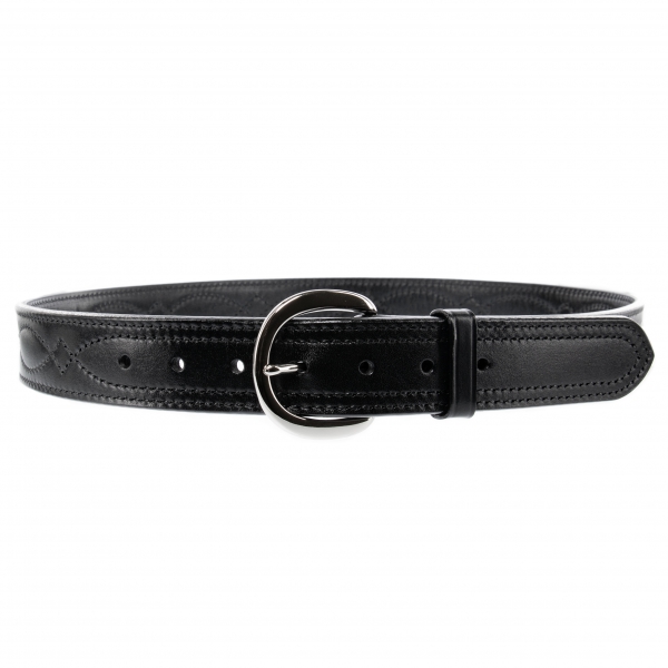 SB7 FANCY STITCHED HOLSTER BELT 1 1/2"