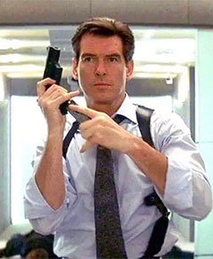 Pierce Brosnan James Bond Gun Holster