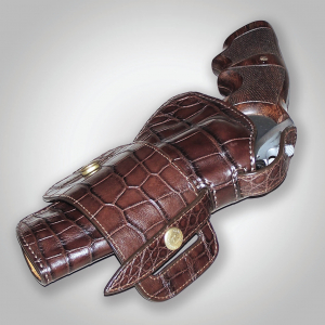 Custom Alligator Wheelgunner Holster