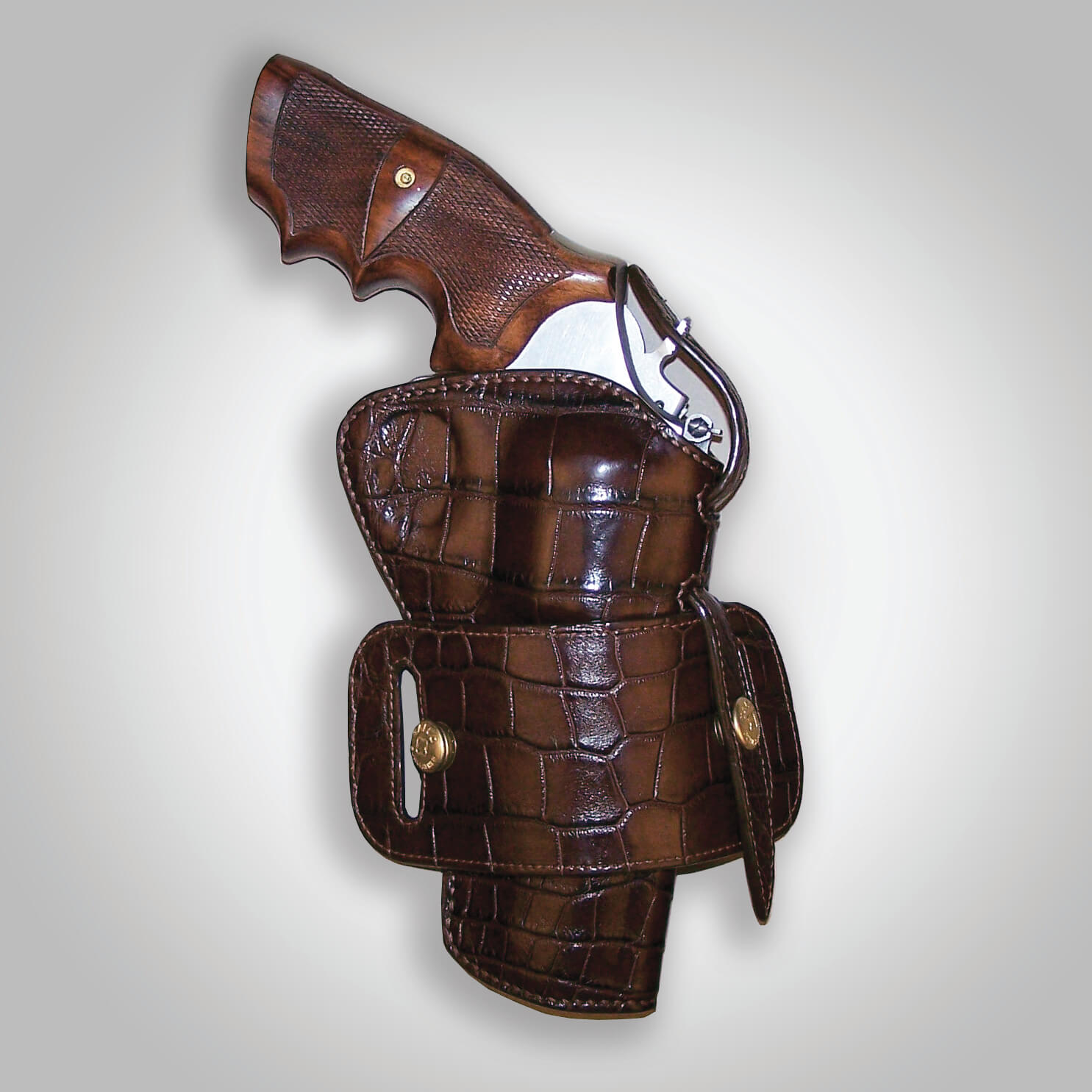 Custom Alligator Wheelgunner Holster