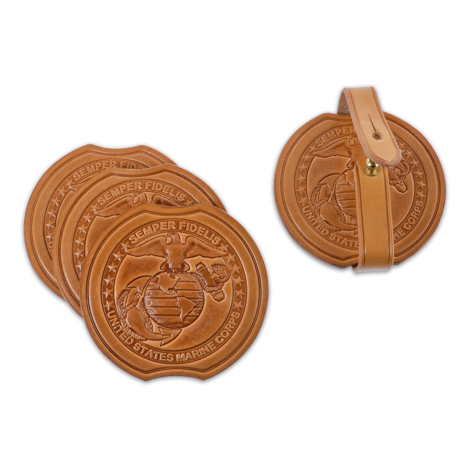 COASTER SET USMC (CLOSEOUT)