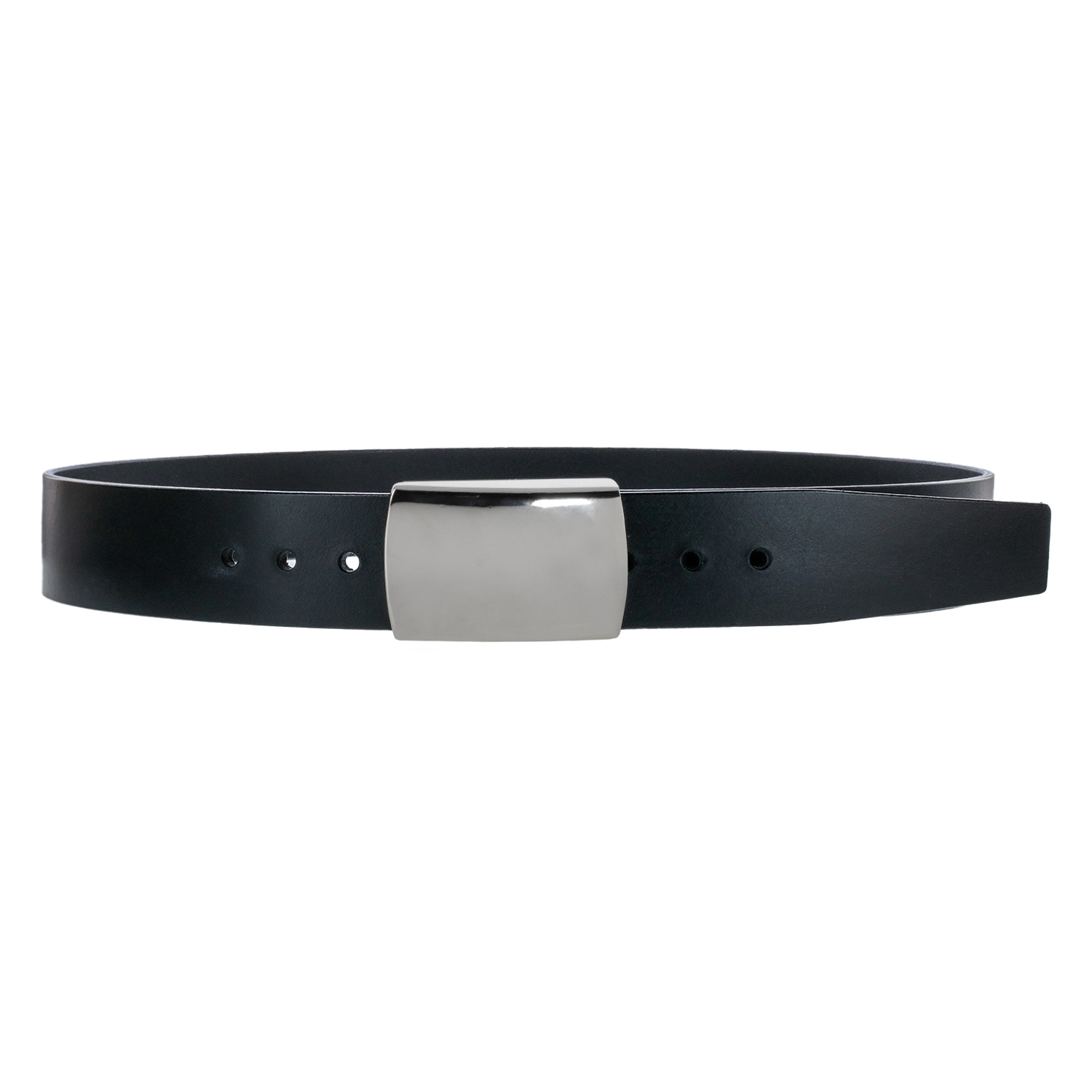 CLASSIC FLAT BACK BUCKLE & PANTS BELT 1 1/2"