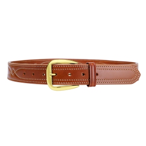 CB7 FANCY STITCH CONTOUR HOLSTER BELT 1 1/2"