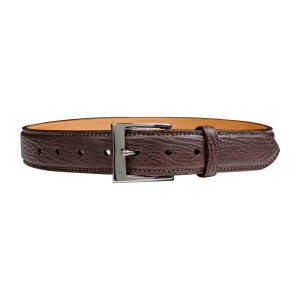 EXOTIC HOLSTER BELT 1 1/2" SHARK