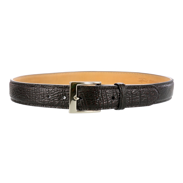 EXOTIC HOLSTER BELT 1 1/4" SHARK