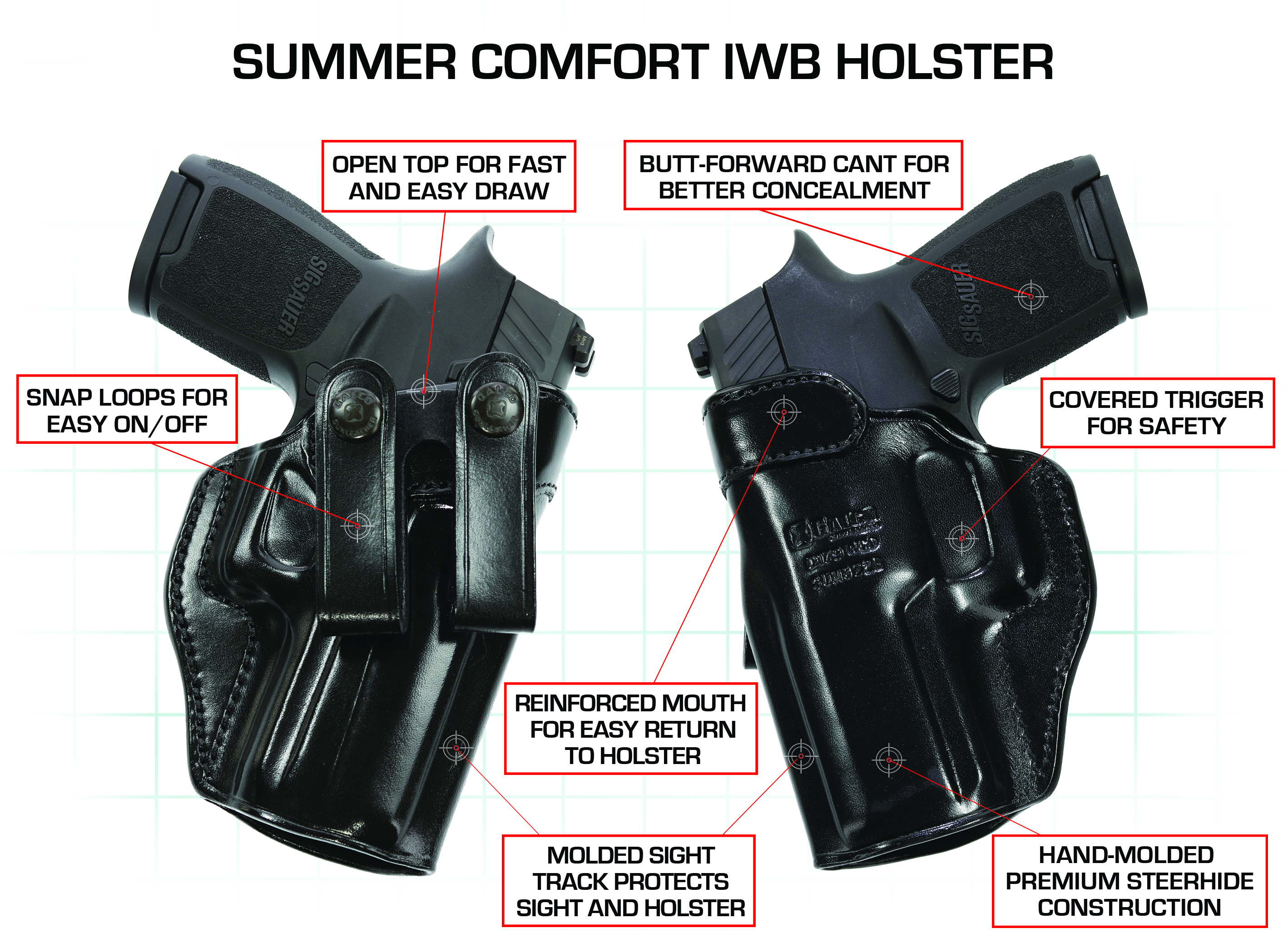 Summer Comfort Inside Pant Holster