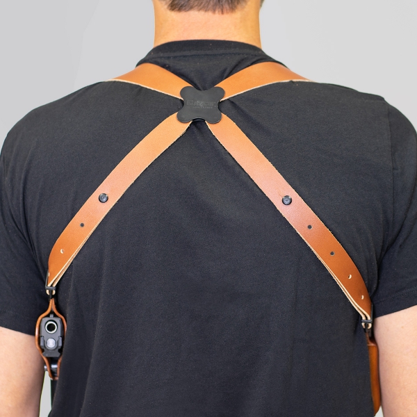 Galco Miami Classic 2.75/" WIDE HARNESS FOR SYSTEM in Tan # SSH