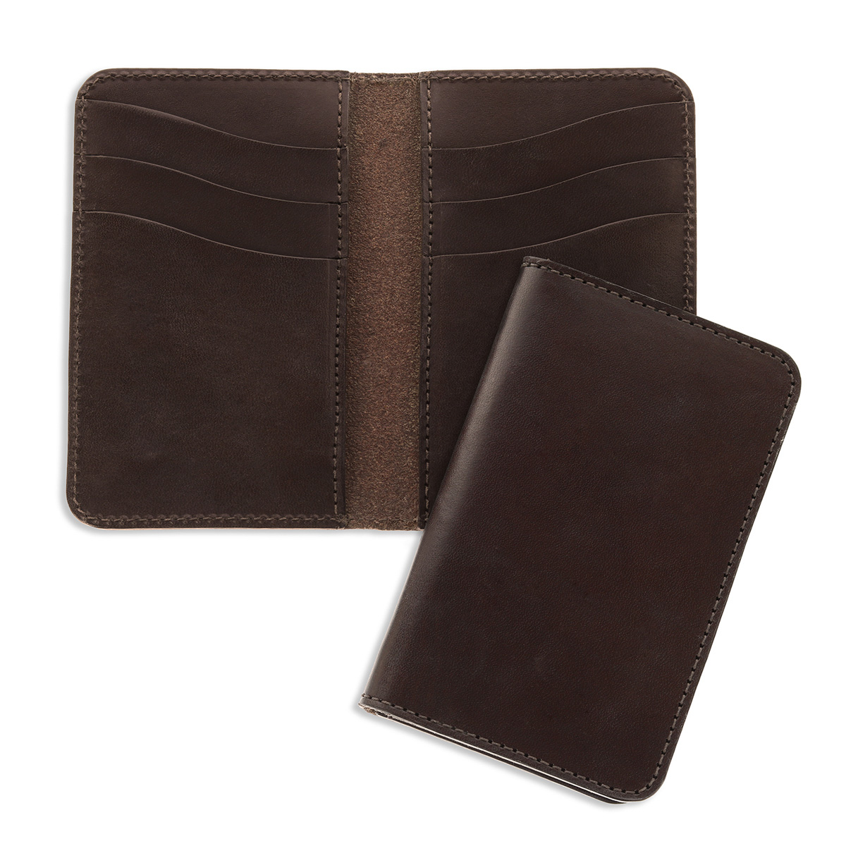 Bi Fold Men Leather Wallet, 5 Pocket