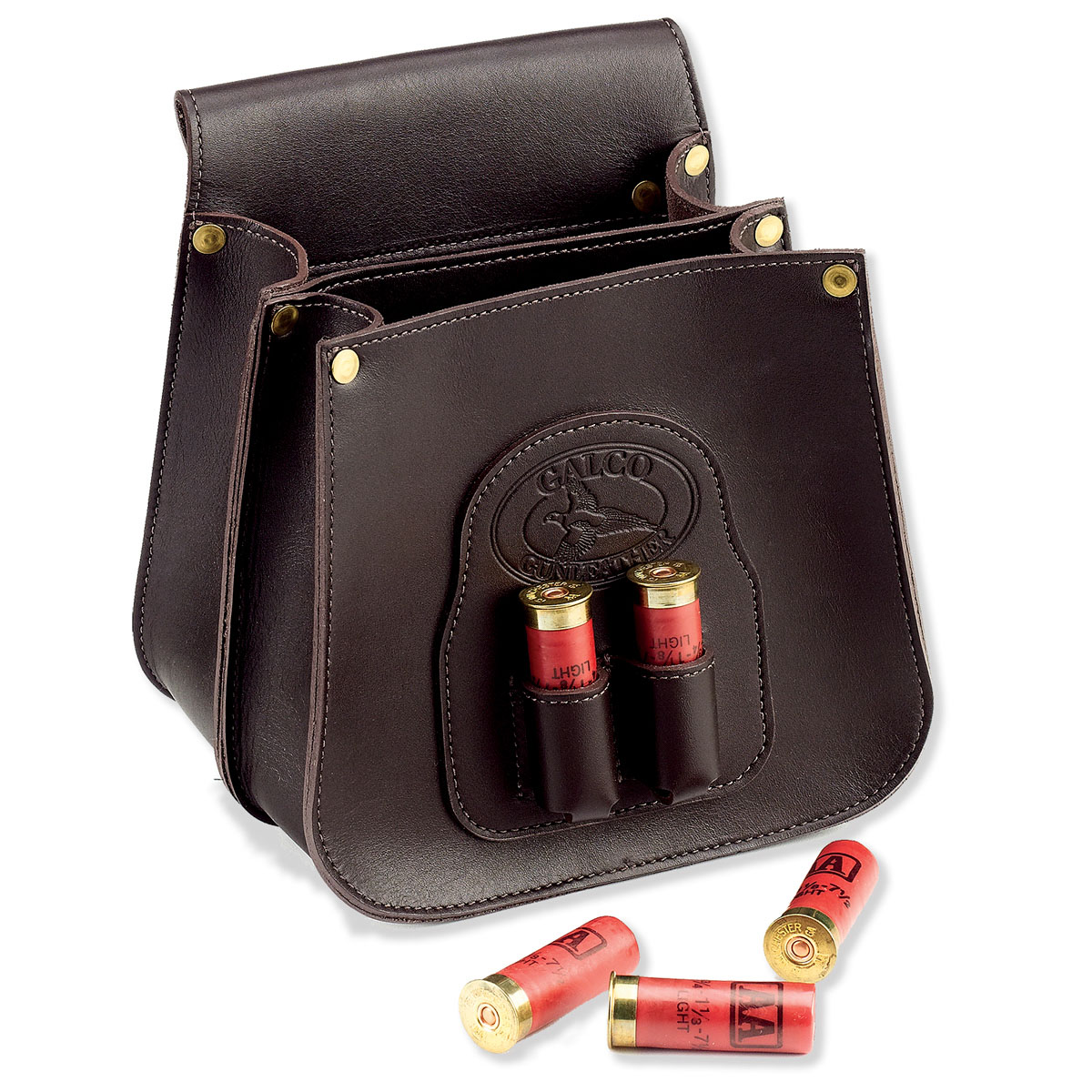FIELD GRADE SHELL POUCH 50 CT LEATHER